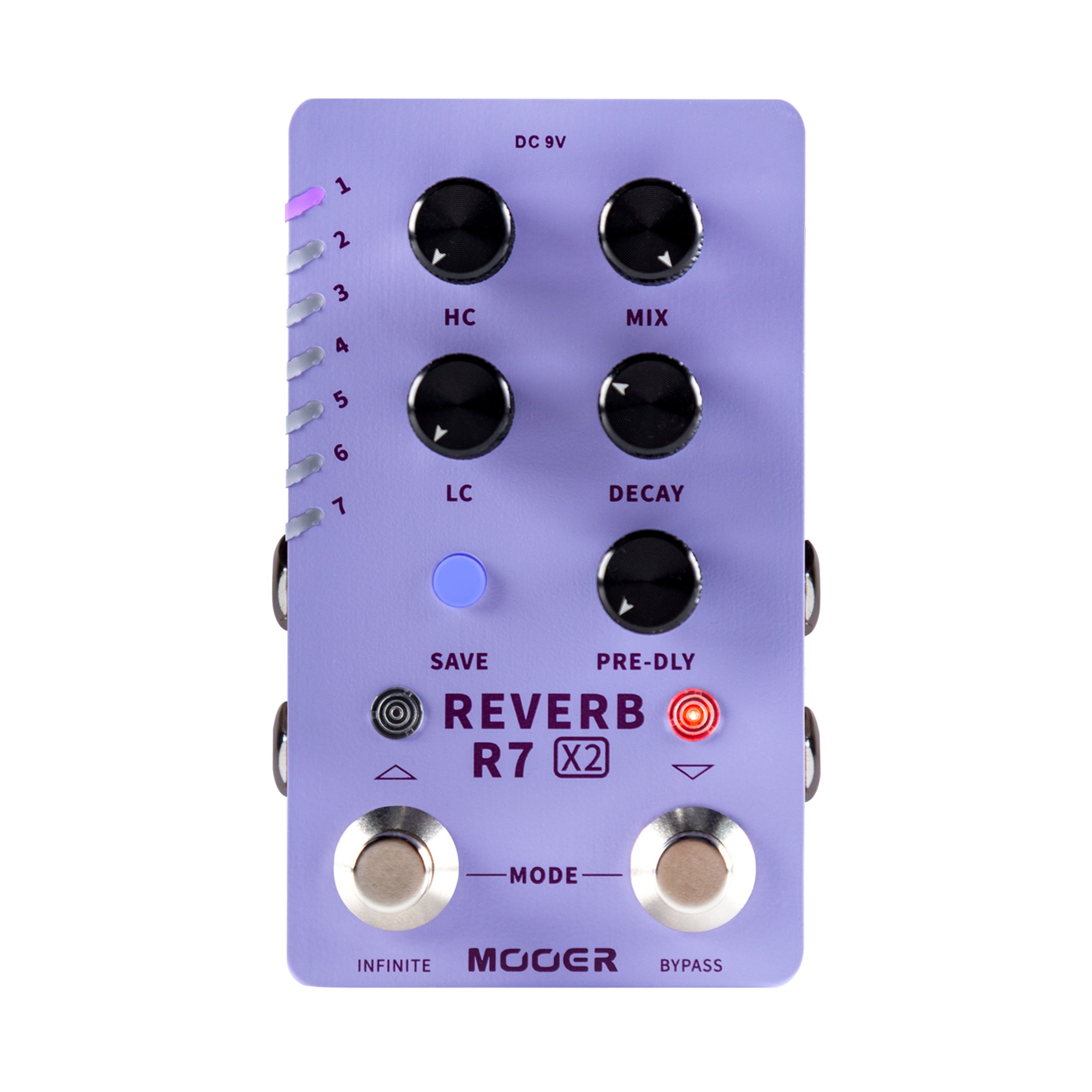 Mooer R7 X2 Digital Reverb